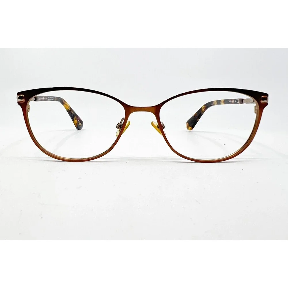 Kate Spade Jabria Eyeglasses Womens Brown Tortoise Cat Eye 51-17-140
